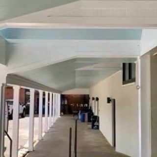 Full church exterior repaint in Daphne, Alabama