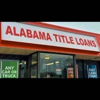 Storefront repaint in Bay Minette, Alabama