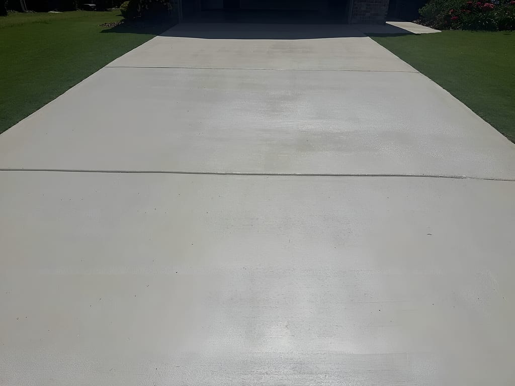 Driveway Beige: Exterior Painting in Foley, Baldwin County, Alabama by Paint Doctors LLC.