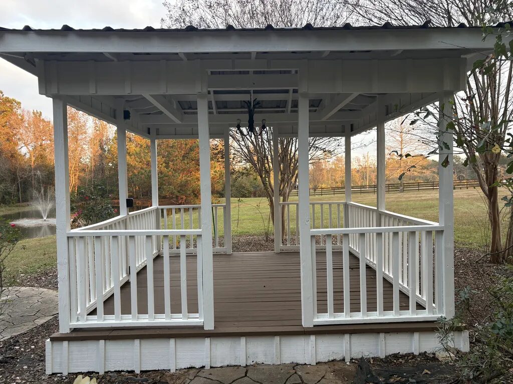 Gazebo — Exterior Painting in Stapleton, Baldwin County, Alabama by Paint Doctors LLC.