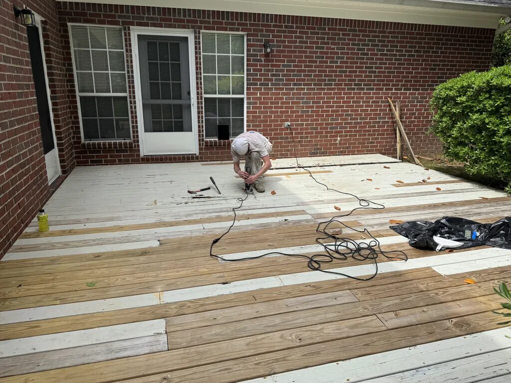 Deck Floor Replacement — Exterior Painting in Daphne, Baldwin County, Alabama by Paint Doctors LLC.