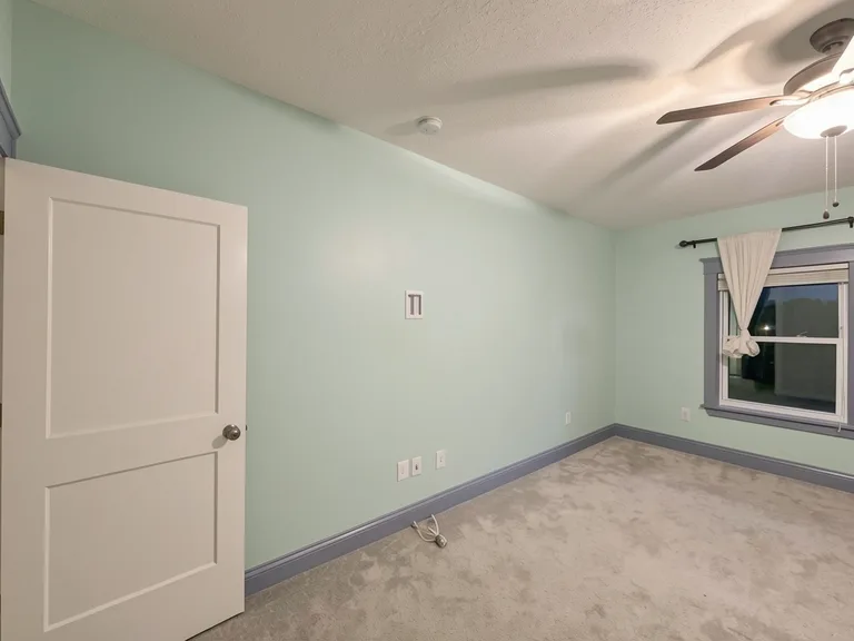 Paint Guru render — smooth finished walls in Sea Salt with Repose Gray trim